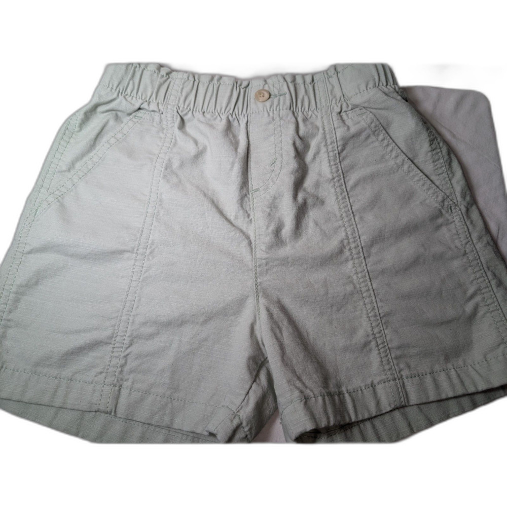 Signature by Levi Strauss Girls Pull-On Shorts Elastic Waist Green Size 6